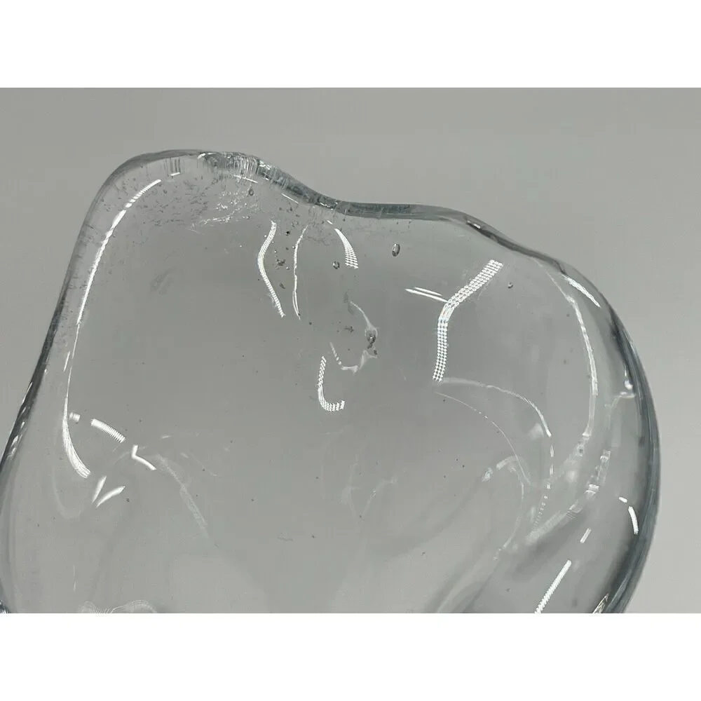 Vintage MCM Aseda Glass Scandinavian Swedish Vase Artist Börne Augustsson 10”